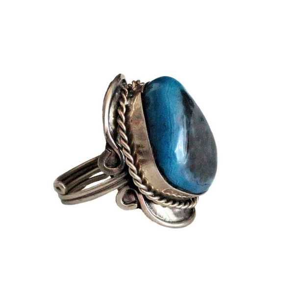 Bague Pierre Semi-précieuse Turquoise - Inka Products