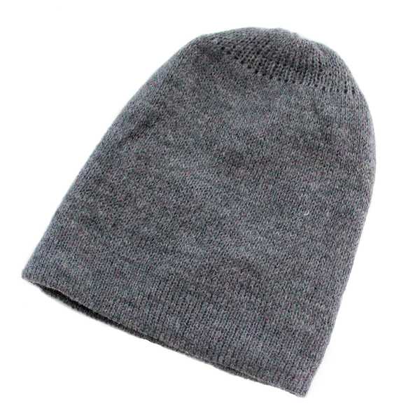 Bonnet Réversible Alpaga Noir Points Blancs - Inka Products