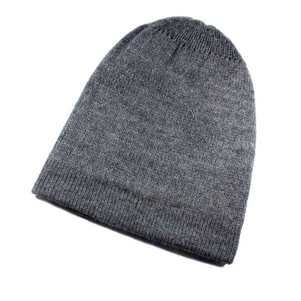 Bonnet Réversible Alpaga Gris et Noir - Inka Products