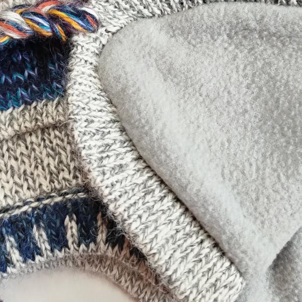 Bonnet Chullo Péruvien Alpaga Tissé Main en Alpaga avec Motifs Ethniques - Inka Products