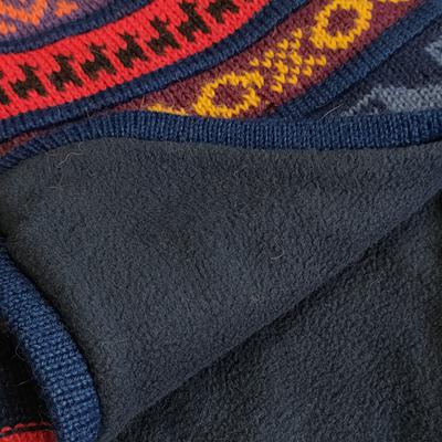 Bonnet Chullo Péruvien Alpaga Tissé Main en Alpaga avec Motifs Ethniques - Inka Products