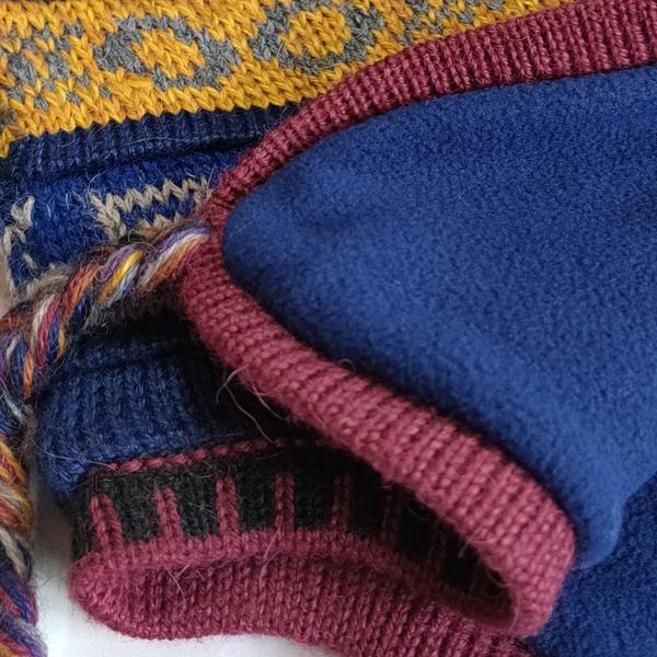 Bonnet Chullo Péruvien Alpaga Tissé Main en Alpaga avec Motifs Ethniques - Inka Products