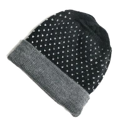 Inka-Products-Bonnet Réversible Alpaga-Tissé Main en Alpaga