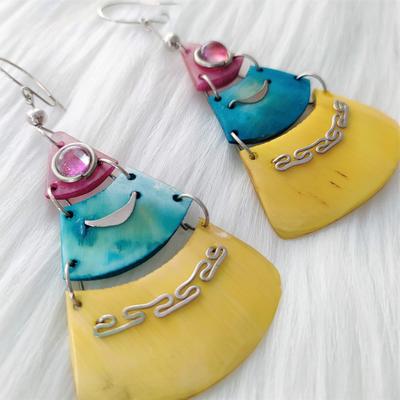 Aretes Peruanos Templo Sagrado None - Inka Products