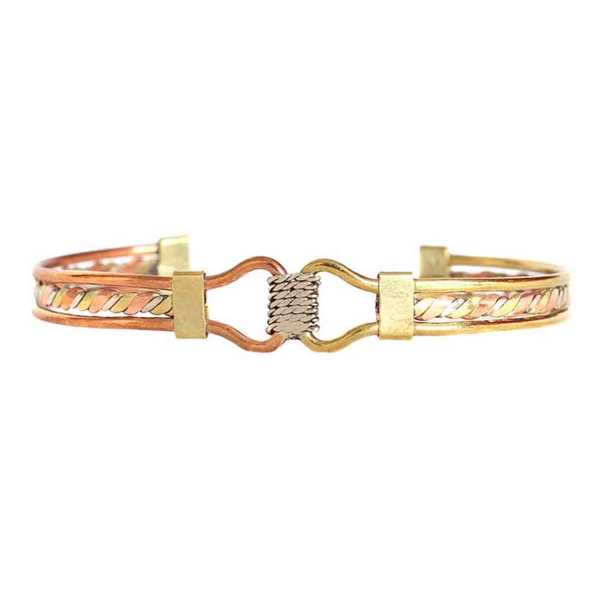 Bracelet Péruvien ÑAWI Trois Métaux - Inka Products