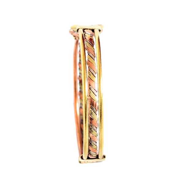 Bracelet Péruvien PATA Trois Métaux - Inka Products