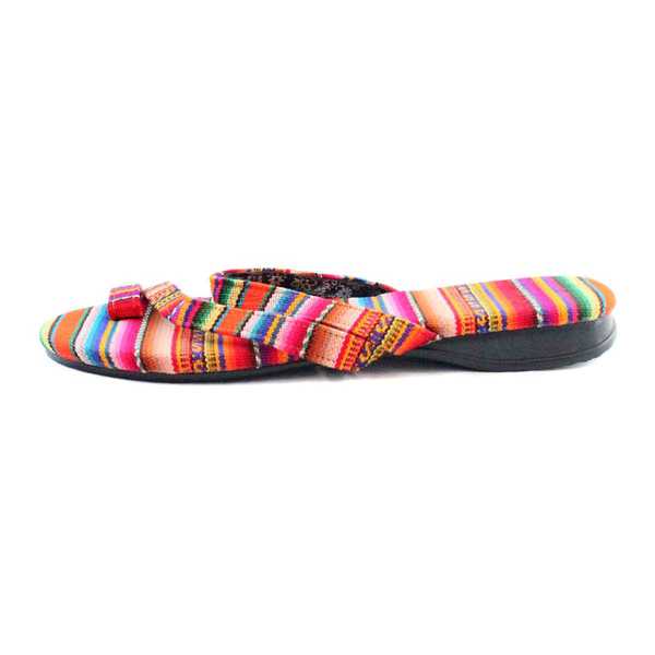 Sandales Péruviennes Orange - Inka Products