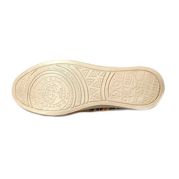 Sneakers Baskets Basses LUCUMA Tissu Péruvien Motif Ethniques Homme-Femme - Inka Products