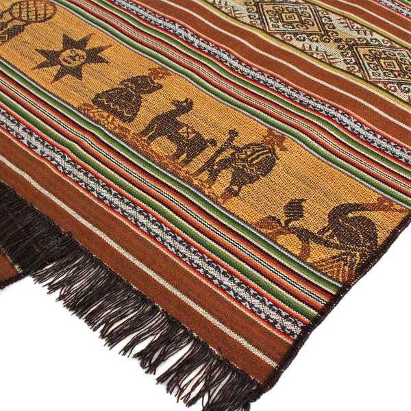 Chemin de Table Péruvien Marron ALLIN RURAY - Inka Products