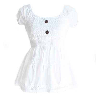 Blouse à Épaule Dénudée Évasé Coton Péruvien - Inka Products