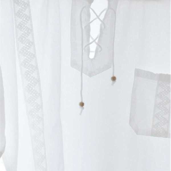 Chemise Col Mao Homme Coton Péruvien - Inka Products