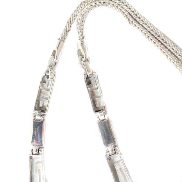 Collier Argent SIPAN Argent 950ème incrusté de Pierres Semi-précieuses - Inka Products