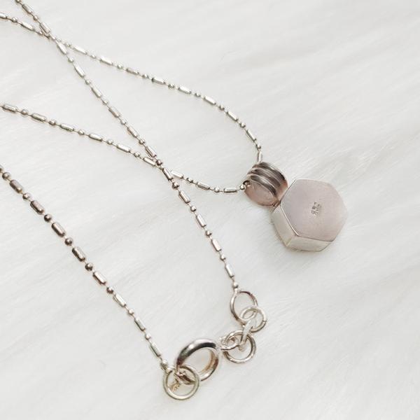 Collier Pendentif en Argent - Huairuro Argent 950/1000 Héxagone - Inka Products