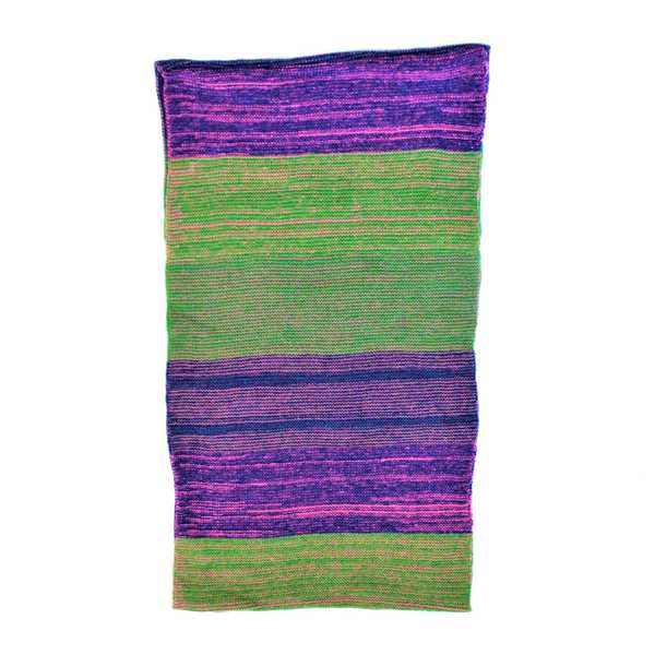 Écharpe QUMIR Vert et Violet - Inka Products