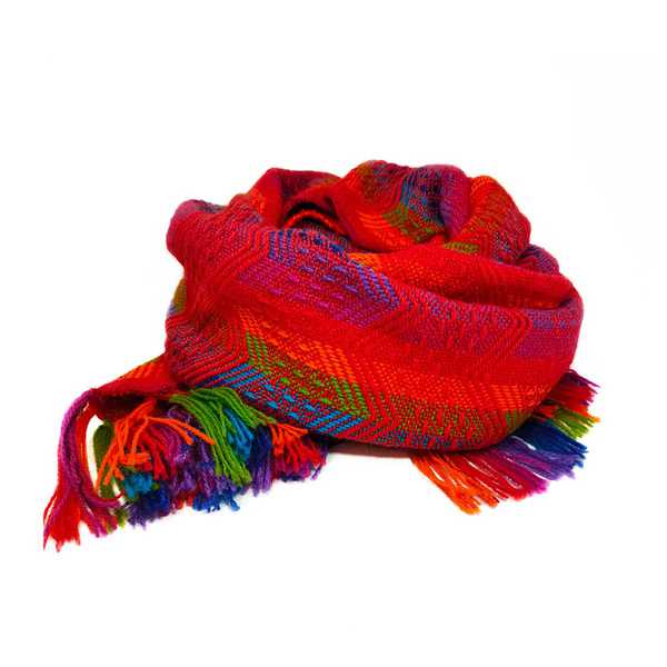 Écharpe Péruvienne SAYTU Alpaga Motifs ethniques - Inka Products
