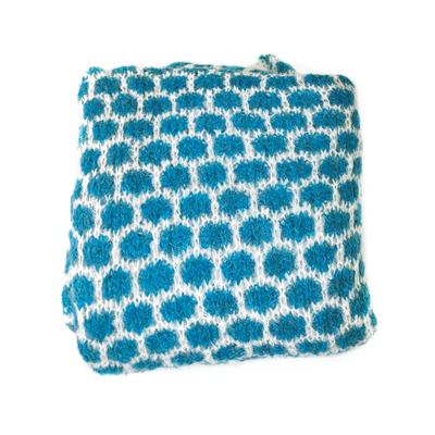 Pashmina en Laine d'Alpaga Alvéole Homme Femme - Inka Products
