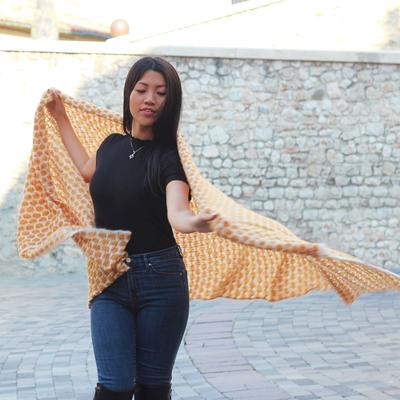 Inka-Products-Pashmina en Laine d'Alpaga-Alvéole Homme Femme