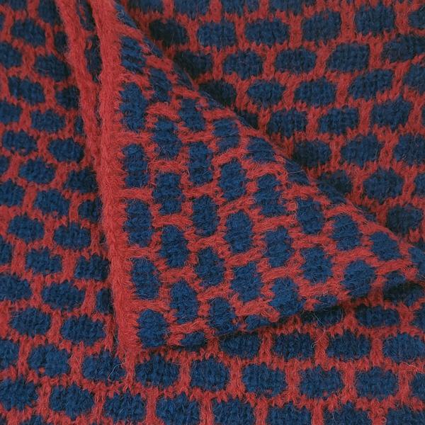 Pashmina en Laine d'Alpaga Alvéole Homme Femme - Inka Products