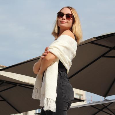 Inka-Products-Écharpe Péruvienne SAYTU-Alpaga Motifs Ethniques