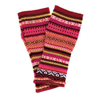 Mitaines Longues Colorées Motifs Ethniques - Inka Products