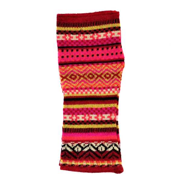 Mitaines Longues Colorées Motifs Ethniques - Inka Products