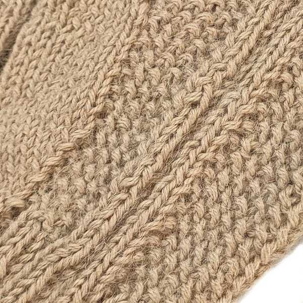 Gants Mitaines Alpaga Homme Tissu Tricotés au Pérou - Inka Products