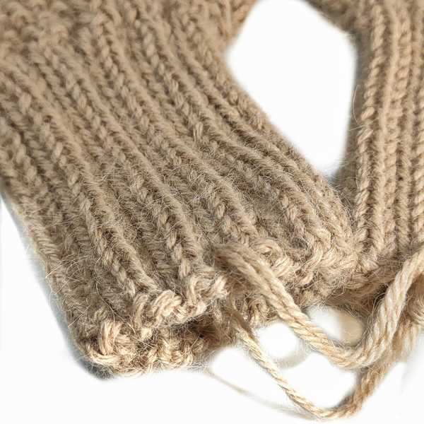 Gants Mitaines Alpaga Homme Tissu Tricotés au Pérou - Inka Products