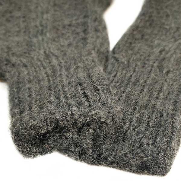 Gants Mitaines Alpaga Homme Tissu Tricotés au Pérou - Inka Products