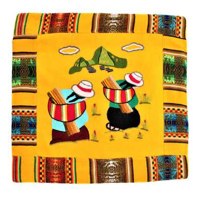 Funda de Cojín Peruana Las Chismosas - Inka Products