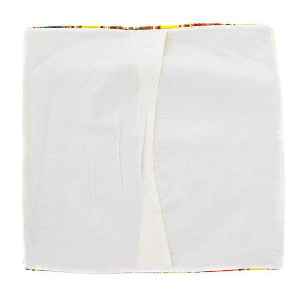 Housse Coussin Péruvienne Jaune Las Chismosas - Inka Products