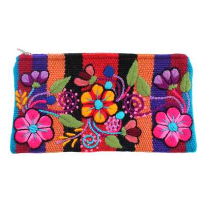 Inka-Products-Trousse Pochette Ethnique-RAYMI Brodé Main