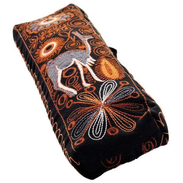 Trousse Vallée du COLCA Noir Motif Vigogne Sauvage - Inka Products