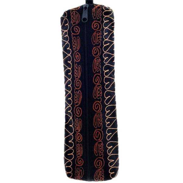 Trousse Vallée du COLCA Noir Motif Vigogne Sauvage - Inka Products