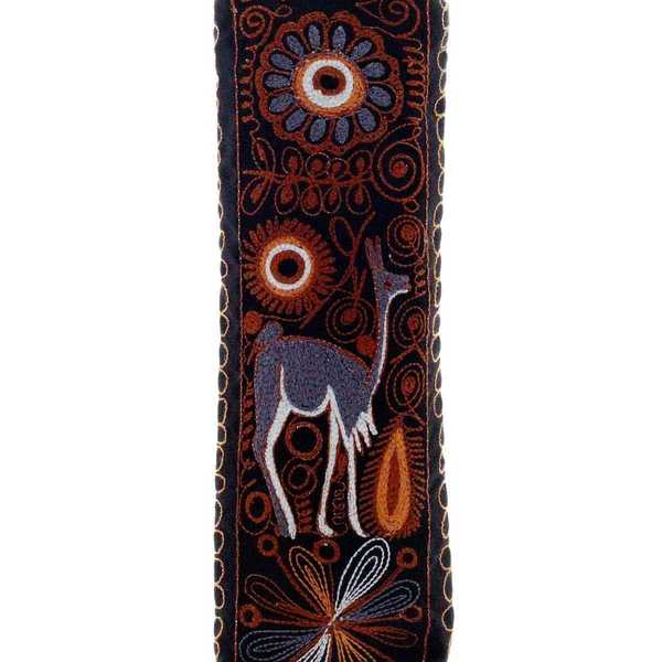 Trousse Vallée du COLCA Noir Motif Vigogne Sauvage - Inka Products