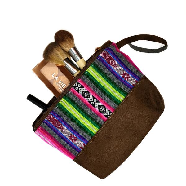 Trousse à Maquillage Toile Inca Artisanal Fait au Pérou - Inka Products