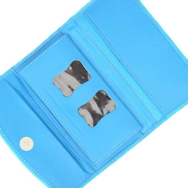 Portefeuille péruvien QHUSI Blue Ciel Coloré Ethnique - Inka Products