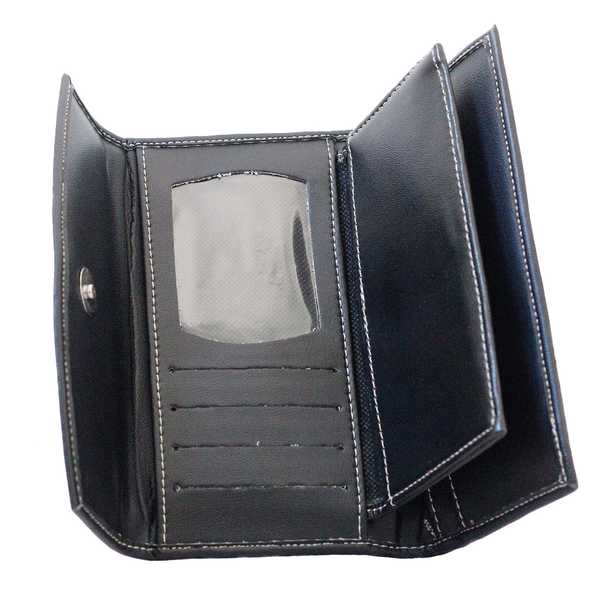 Portefeuille Péruvien WANI Noir Coloré Ethnique - Inka Products
