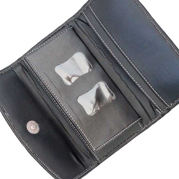 Portefeuille Péruvien WANI Noir Coloré Ethnique - Inka Products