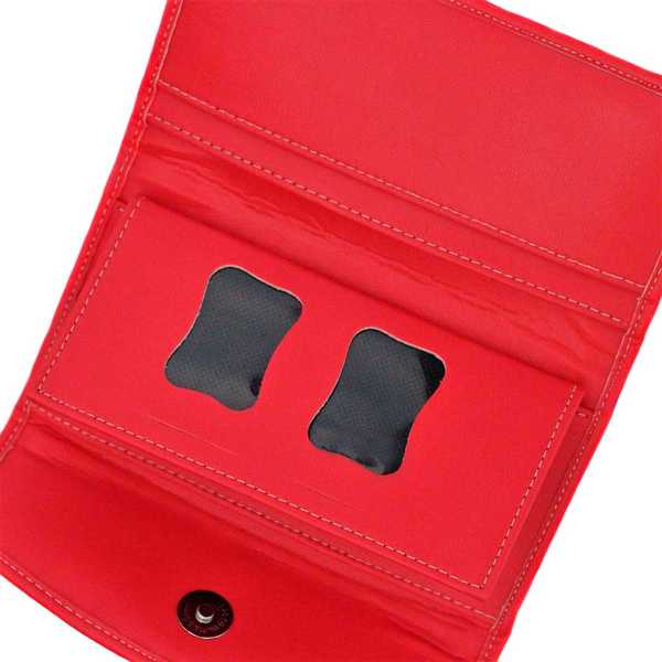 Portefeuille Péruvien WILA Rouge Coloré Ethnique - Inka Products
