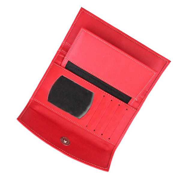 Portefeuille Péruvien KILLMU Orange Clair Coloré Ethnique - Inka Products
