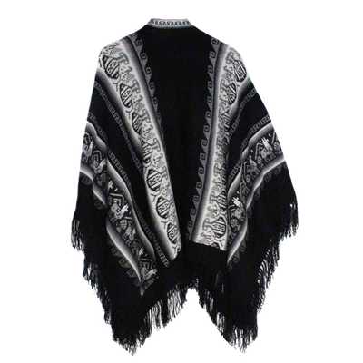 Poncho Alpaga JAYWAY Motifs Ethniques - Inka Products