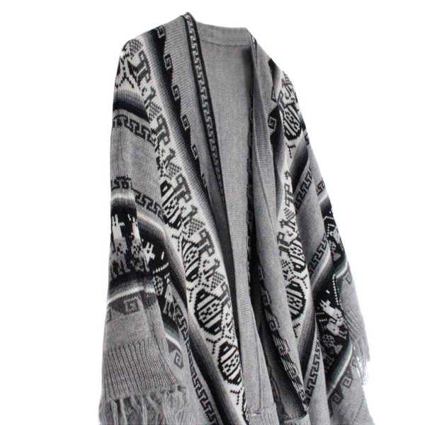 Poncho Alpaga JAYWAY Motifs Ethniques - Inka Products