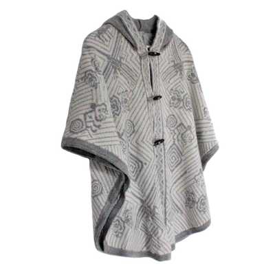 Cape Alpaga HAPPINA Motifs Ethniques - Inka Products