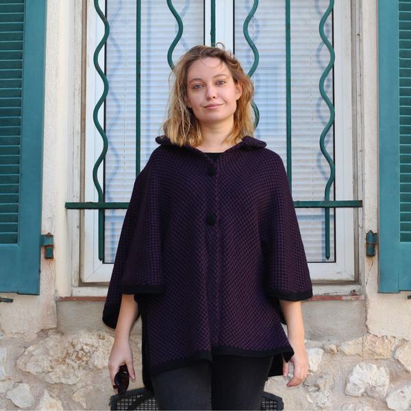Cape Alpaga HAPPINA Motifs Ethniques - Inka Products