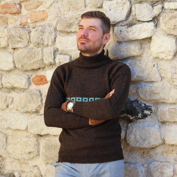Pull Homme Maranga 100% Alpaga - Inka Products