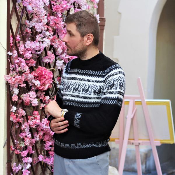 Pull Homme-Femme Amérique du Sud Lama - Inka Products