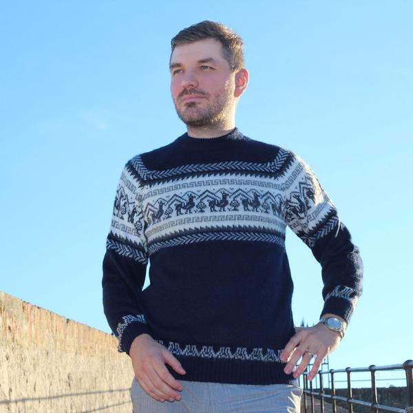 Pull Homme-Femme Amérique du Sud Lama - Inka Products