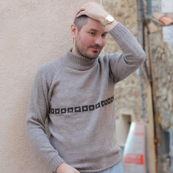 Pull Homme Maranga 100% Alpaga - Inka Products