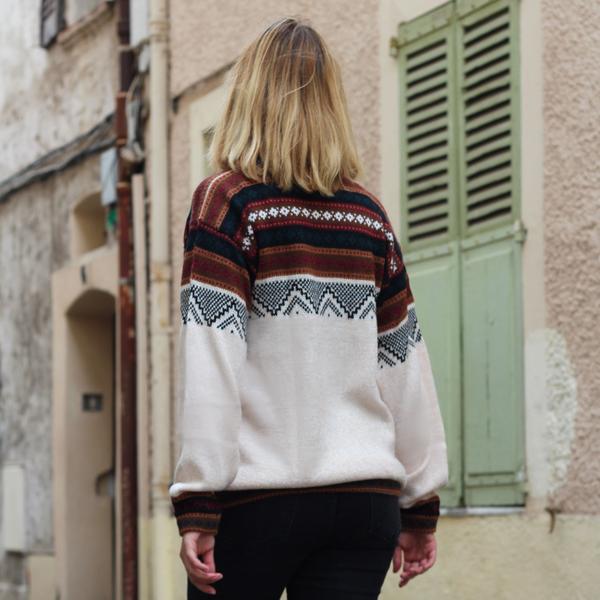 Pull Homme-Femme Andine Ethnique Croix Chacana - Inka Products