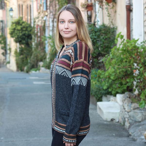 Pull Homme-Femme Andine Ethnique Croix Chacana - Inka Products